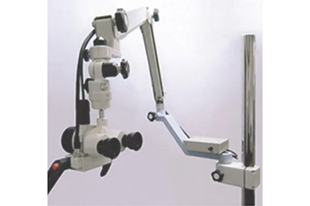 Microscope with Built-in TV Camera